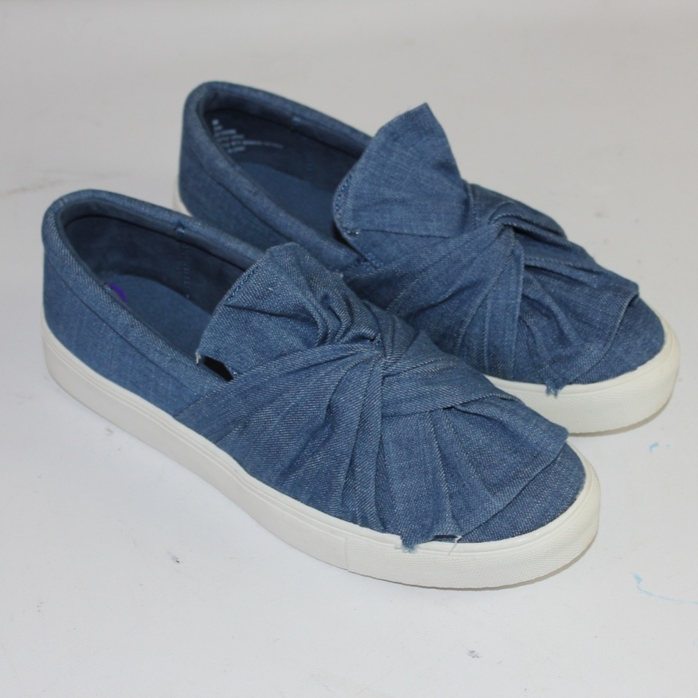 MIA Denim Slip On Sneakers